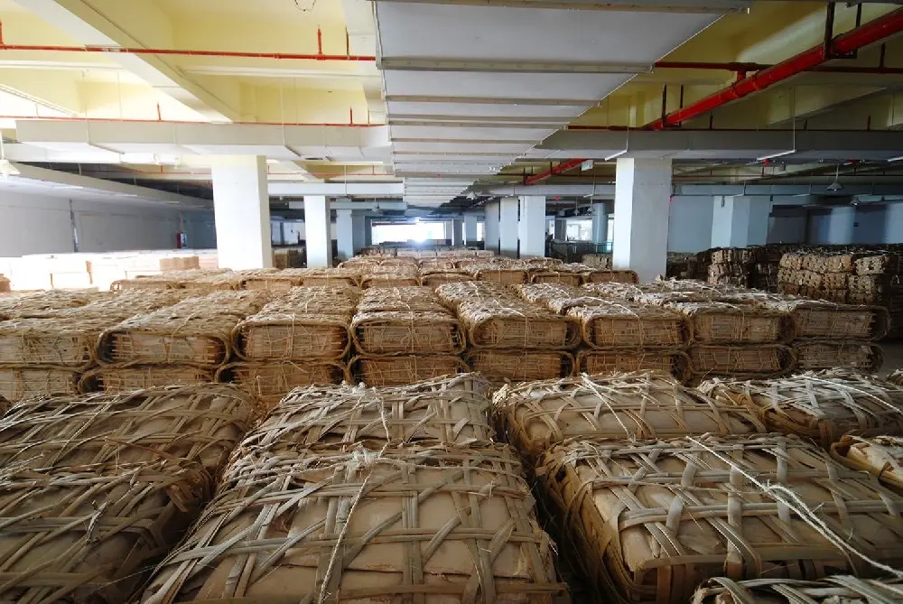张家界干仓普洱茶仓库展示